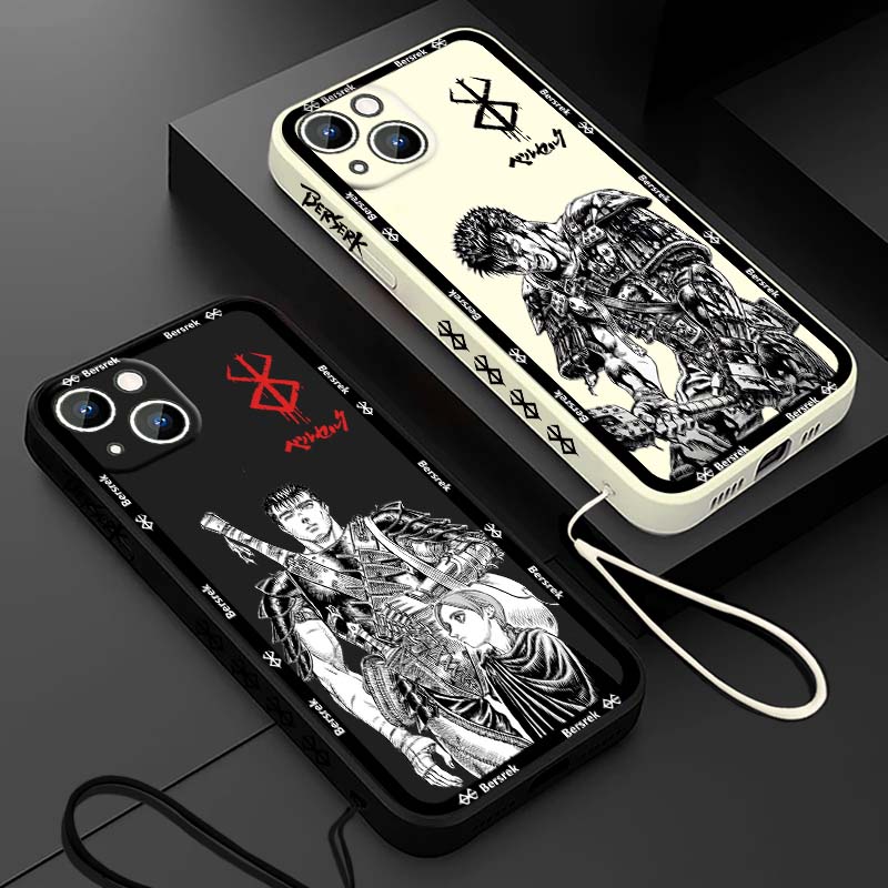 Phone Cases Iphone 16 Pro Max - Japan Anime Berserk Guts Telefoonhoesje voor
