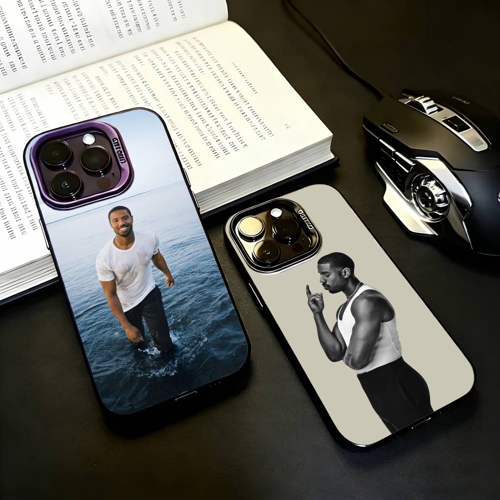Phone Cases Jordan - M-Michael B. Jordan Black Candy zilveren