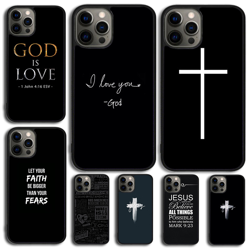 Phone Cases Jesus - Vers van De Christelijke Bijbel Jezus