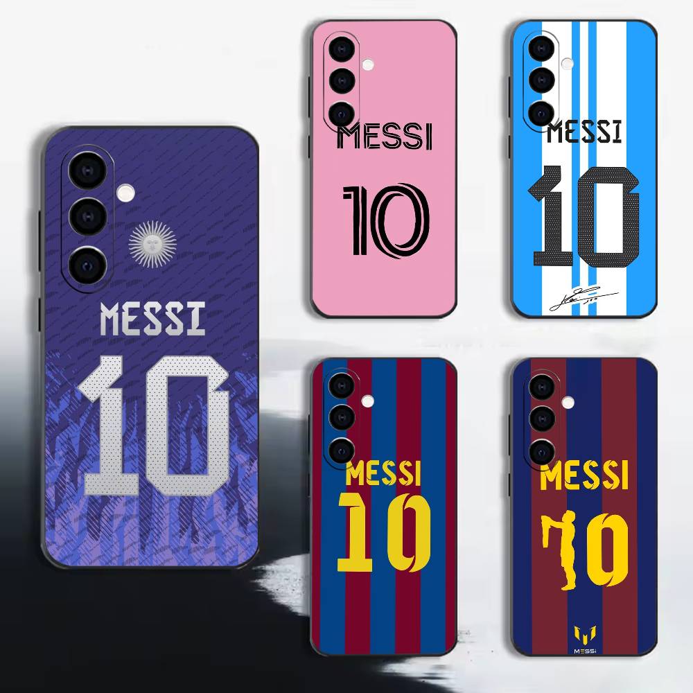 Phone Cases Jersey - L-Lionel M-Messi -10 J-Jerseys telefoonhoesje voor