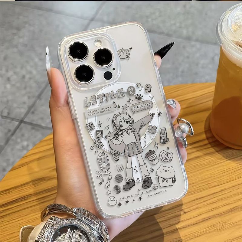 Phone Cases Girly - Kawaii Anime Zoete Anime Meisje Telefoonhoesje