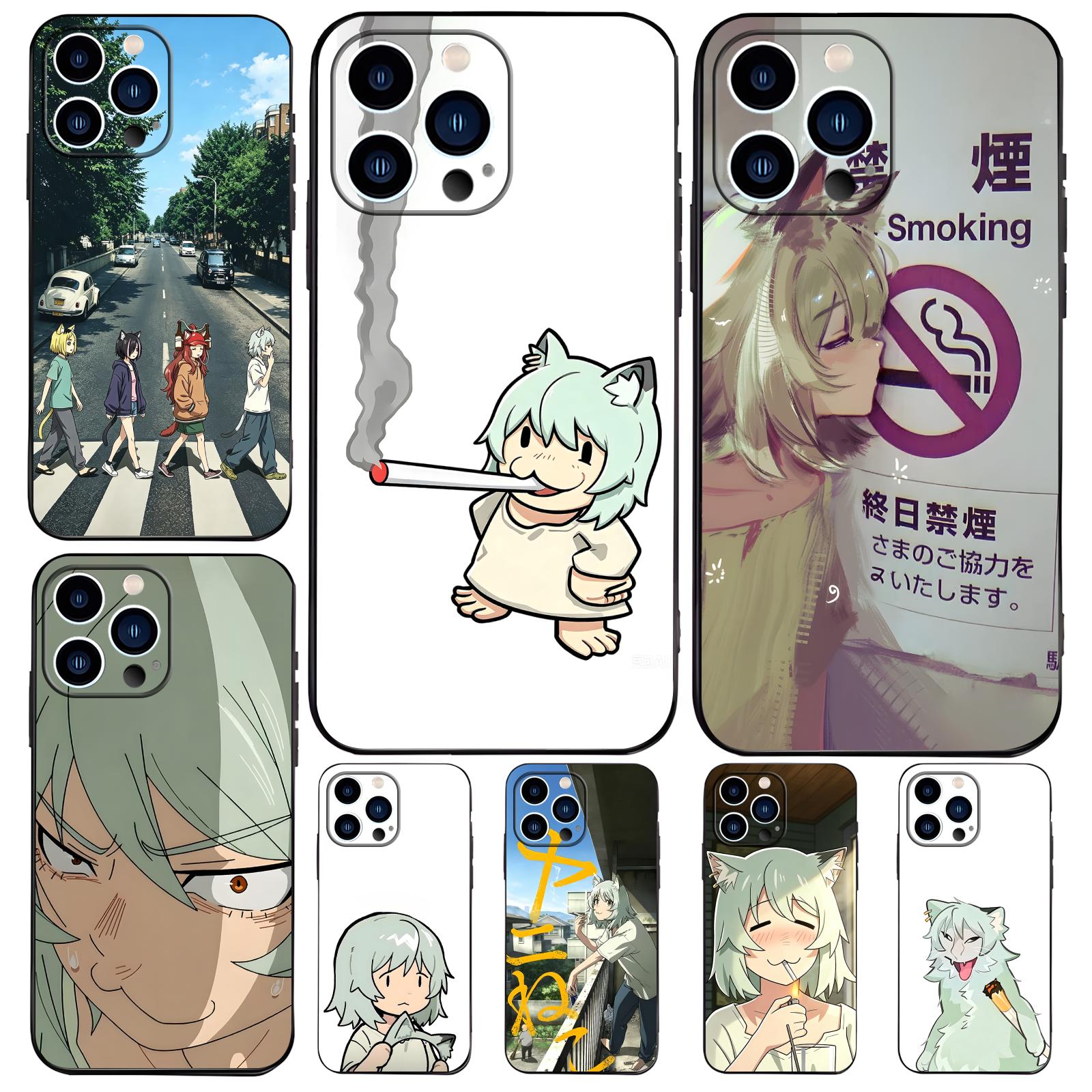 Phone Cases Iphone 16 Pro Max - Chainsmoker Cat Telefoonhoesje voor iPhone 17