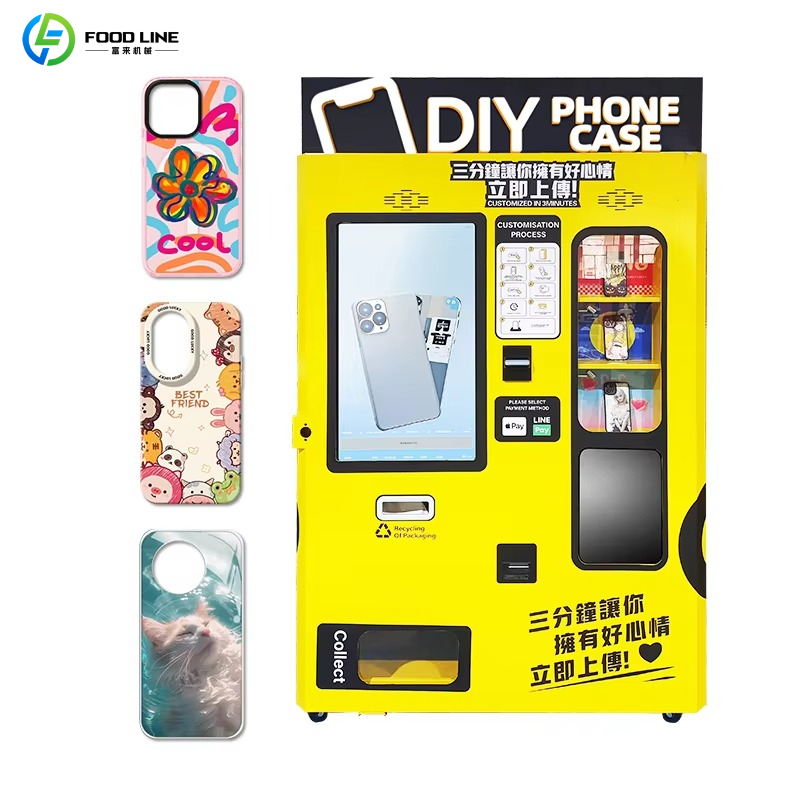 Phone Cases Vending Machine - Hotselling gepersonaliseerde drone-commerciële straatmobiele telefoonhoesjes-automaat