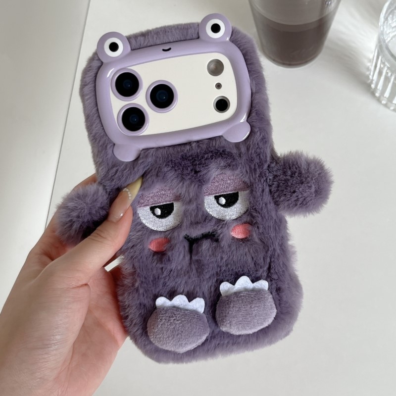 Phone Cases Iphone 16 Pro Max - Leuke Cartoon Grappige Sluimerende Uitdrukking Telefoonhoesjes