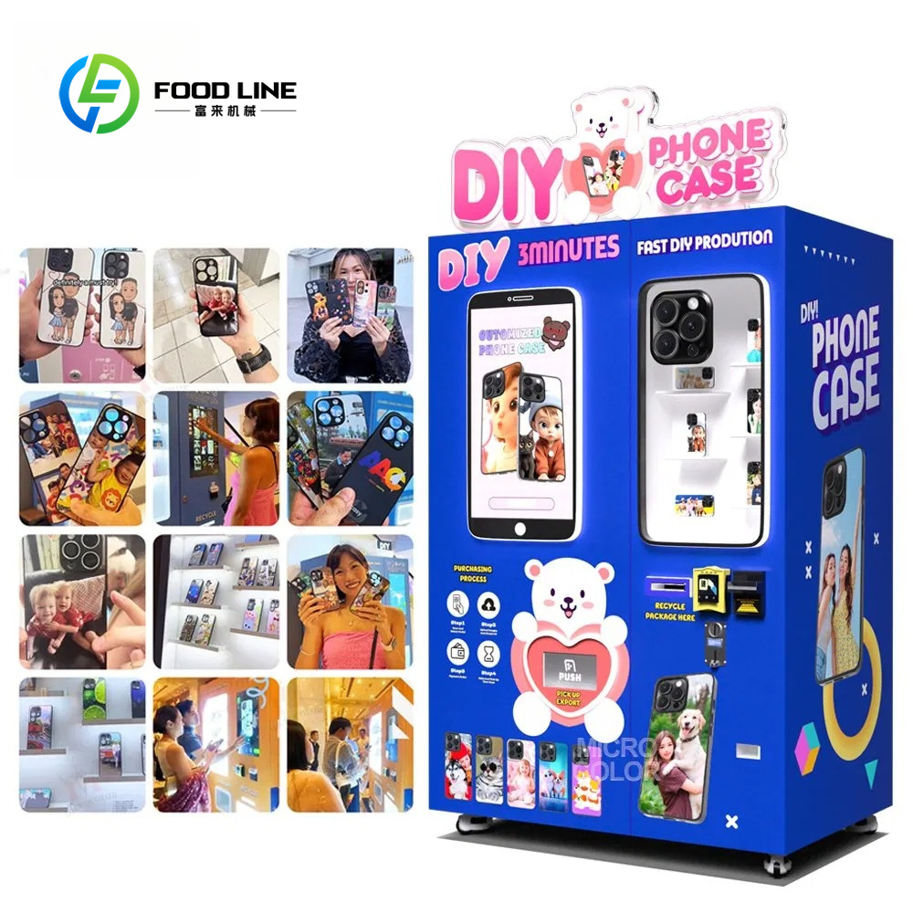 Phone Cases Vending Machine - Directe op maat gemaakte telefoonhoesjes printmachine,