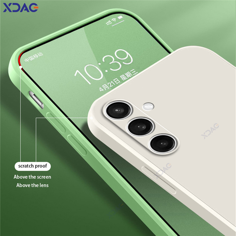 Silicone Liquid Case - Dual Layer 360 Volledige Beschermende Telefoon
