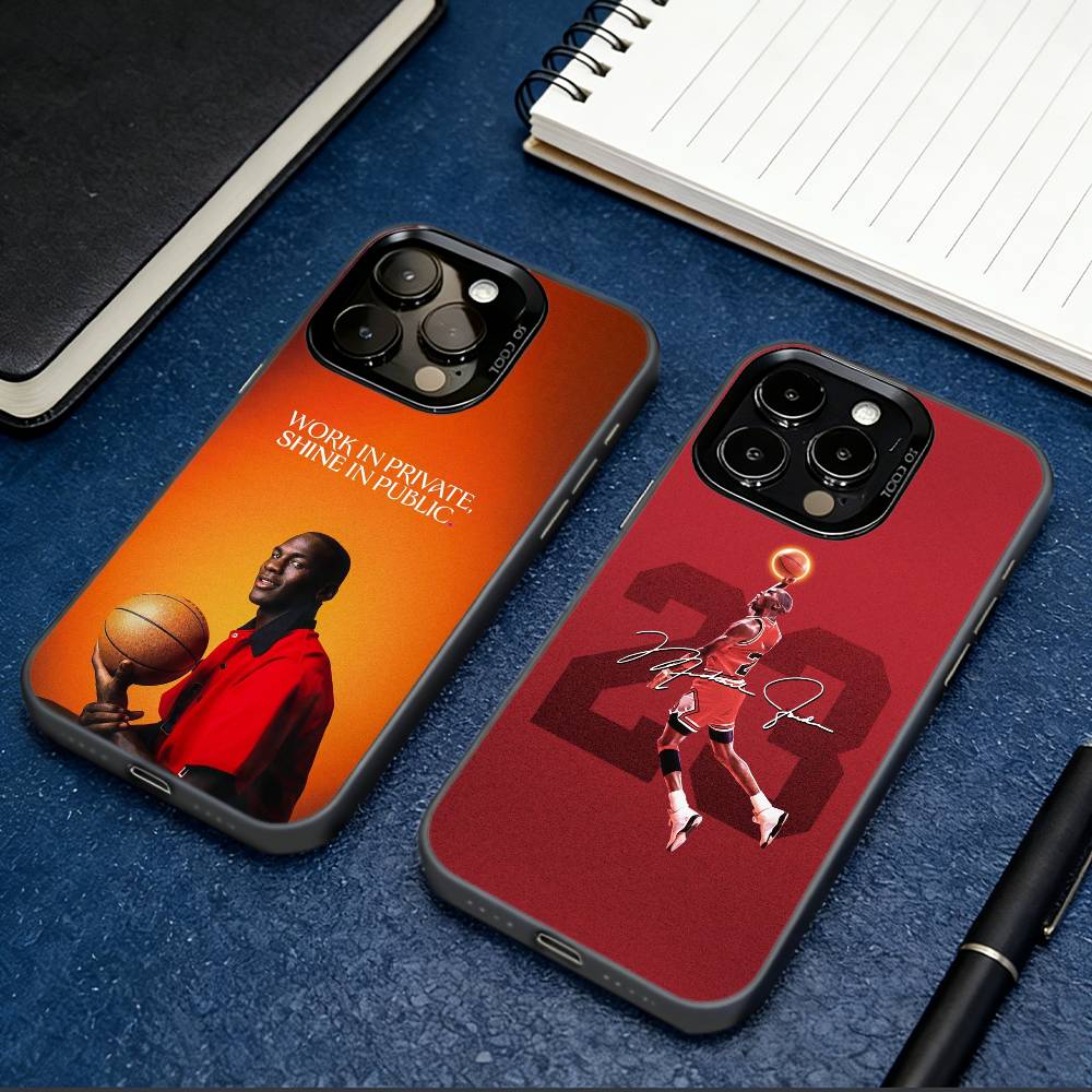 Phone Cases Jordan - M-Michael J-Jordan 23 Telefoonhoesje voor iPhone