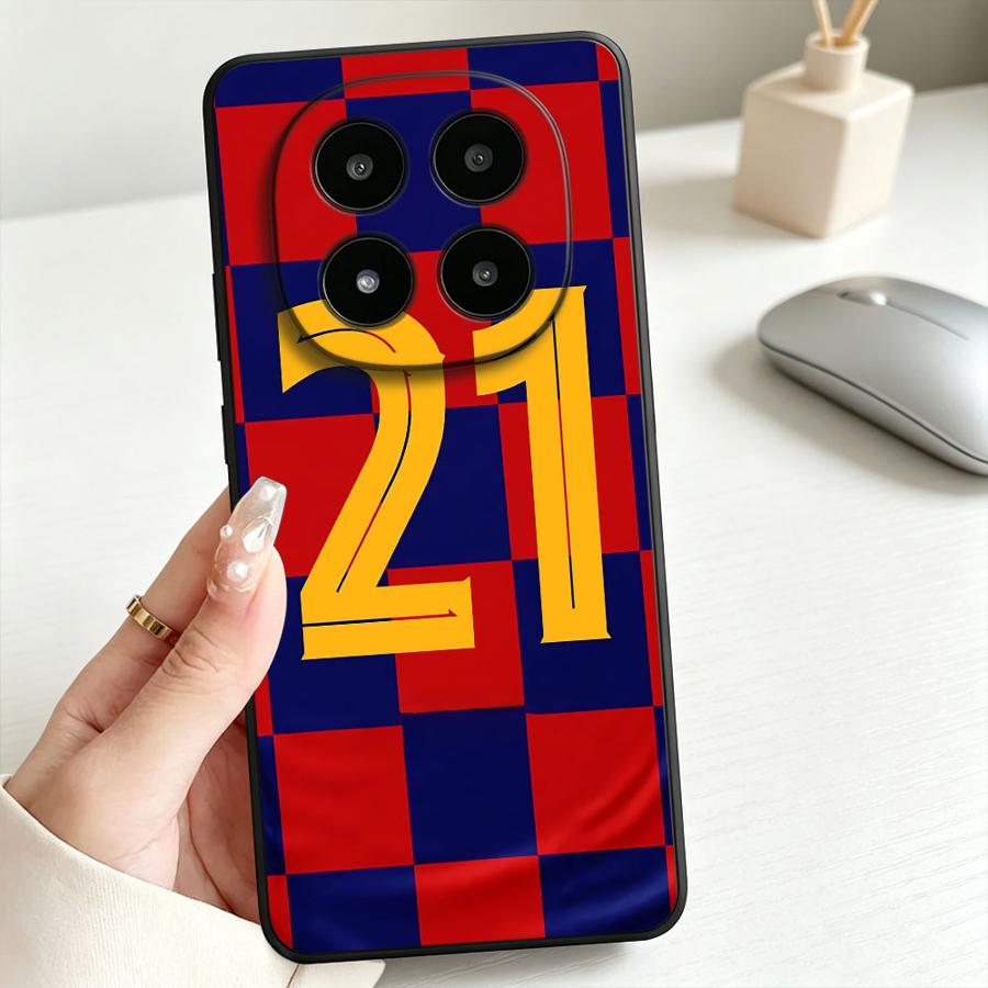 Phone Cases Jersey - Barca Rood Blauw Geruit Jersey Telefoonhoesje