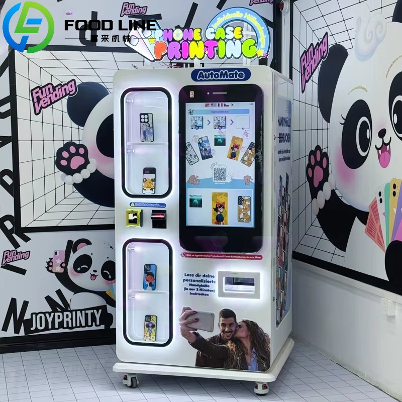 Phone Cases Vending Machine - Instant telefoonhoesje Automaat Zelfbediening DIY-aanpassingspunt met