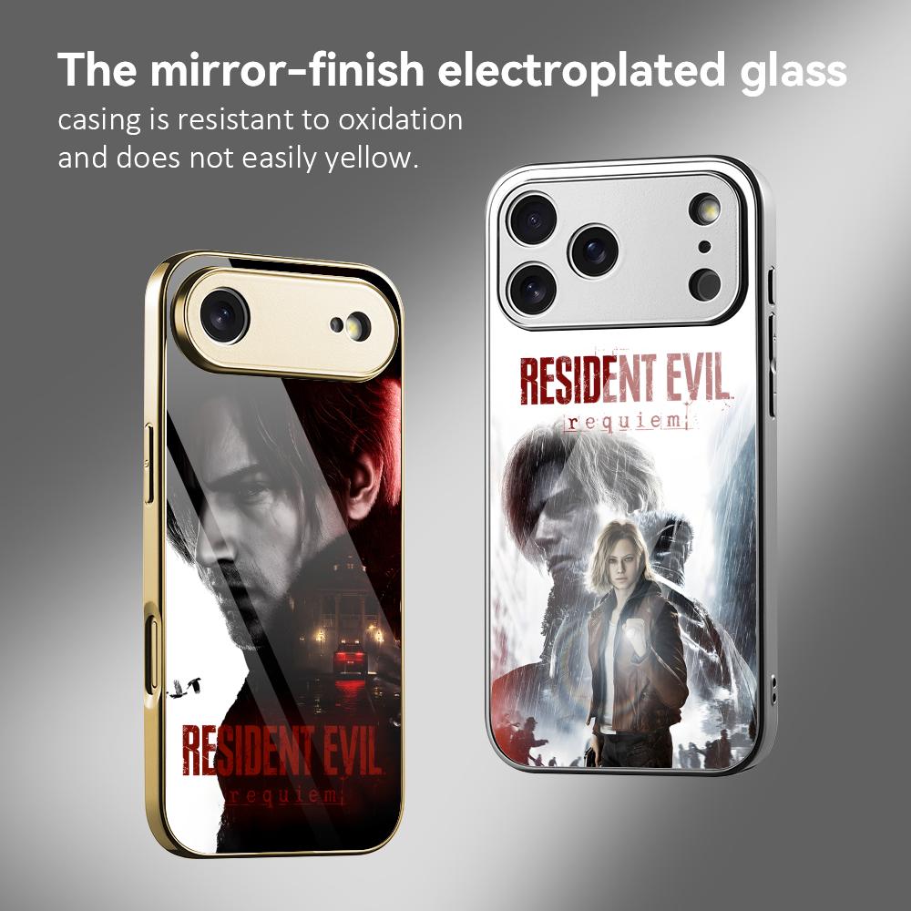 Phone Cases Iphone 16 Pro Max - Game R-Resident Evil 9 Telefoonhoesje Gegalvaniseerde