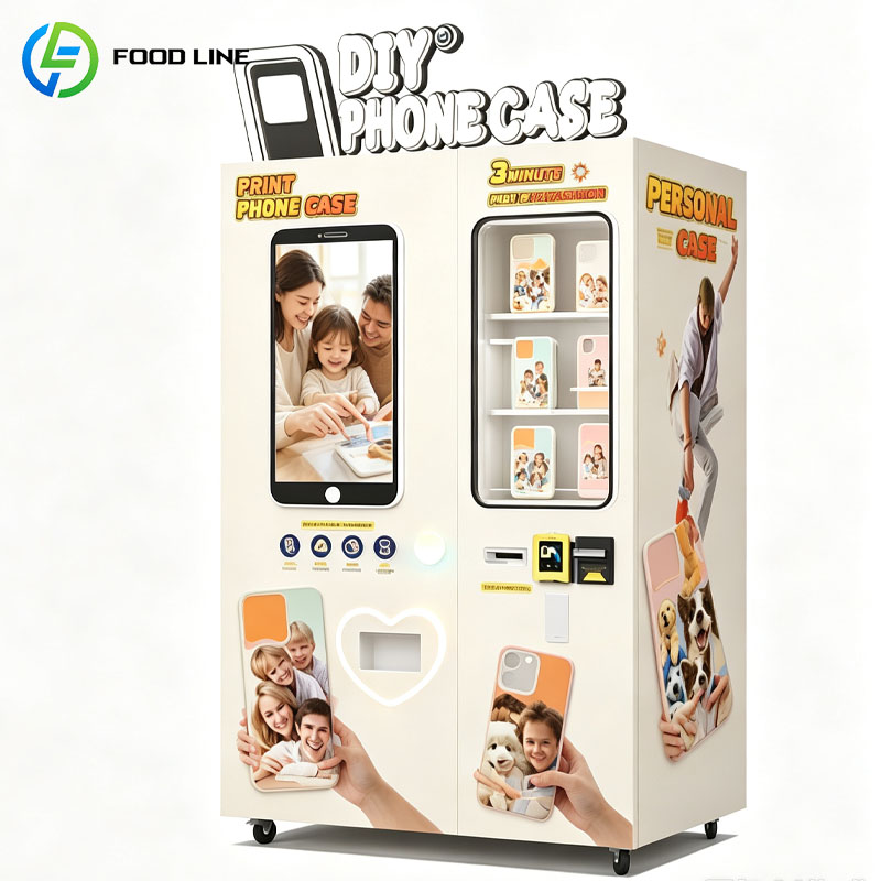 Phone Cases Vending Machine - Automatische telefoonhoesjesverkoopautomaat DIY Custom Case Machine