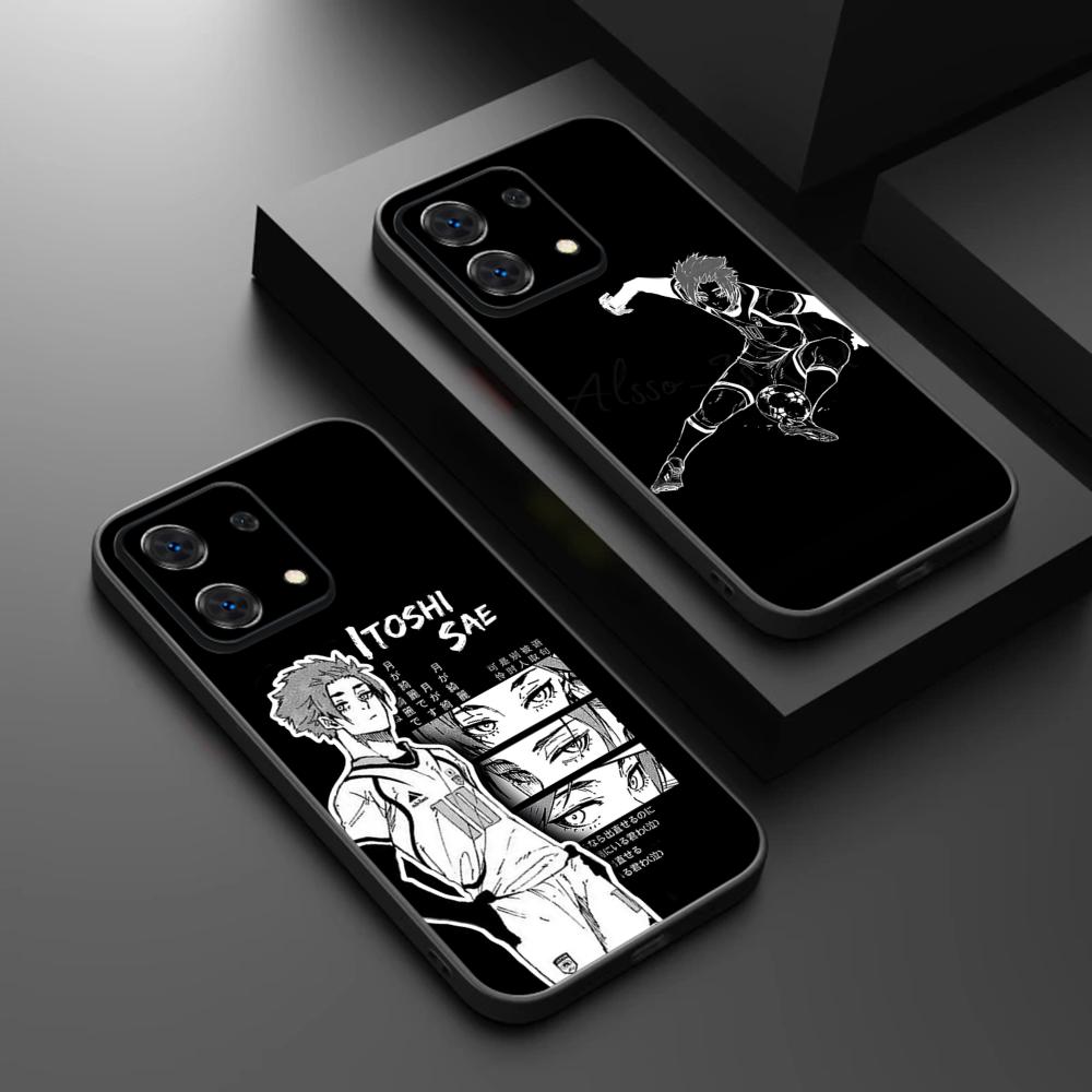 Phone Cases Redmi - Sae Itoshi Cool Anime Man Patroon