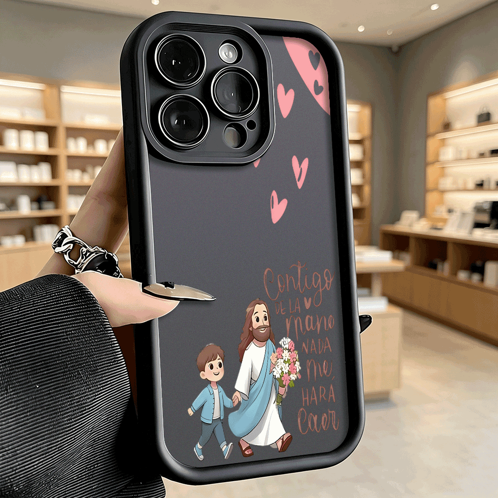 Phone Cases Jesus - Jesus and Child Zachte TPU Telefoonhoesje