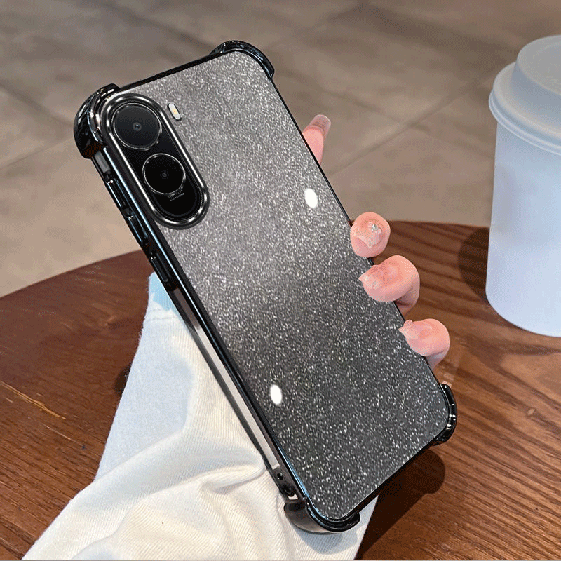 Glitter Shockproof Case - Glitter Plating Clear Beschermhoes Voor Xiaomi