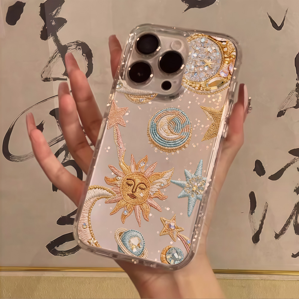 Creatieve Sterren Maan Glitter - Glitter Shockproof Case recensie en prijs
