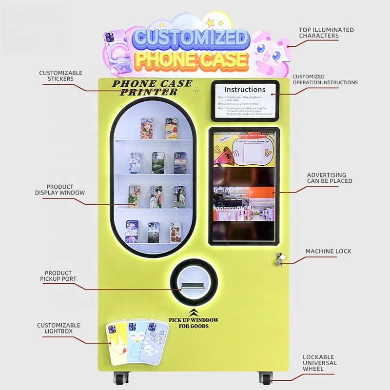 Fabrieksbestseller Innovatieve - Phone Cases Vending Machine recensie en prijs