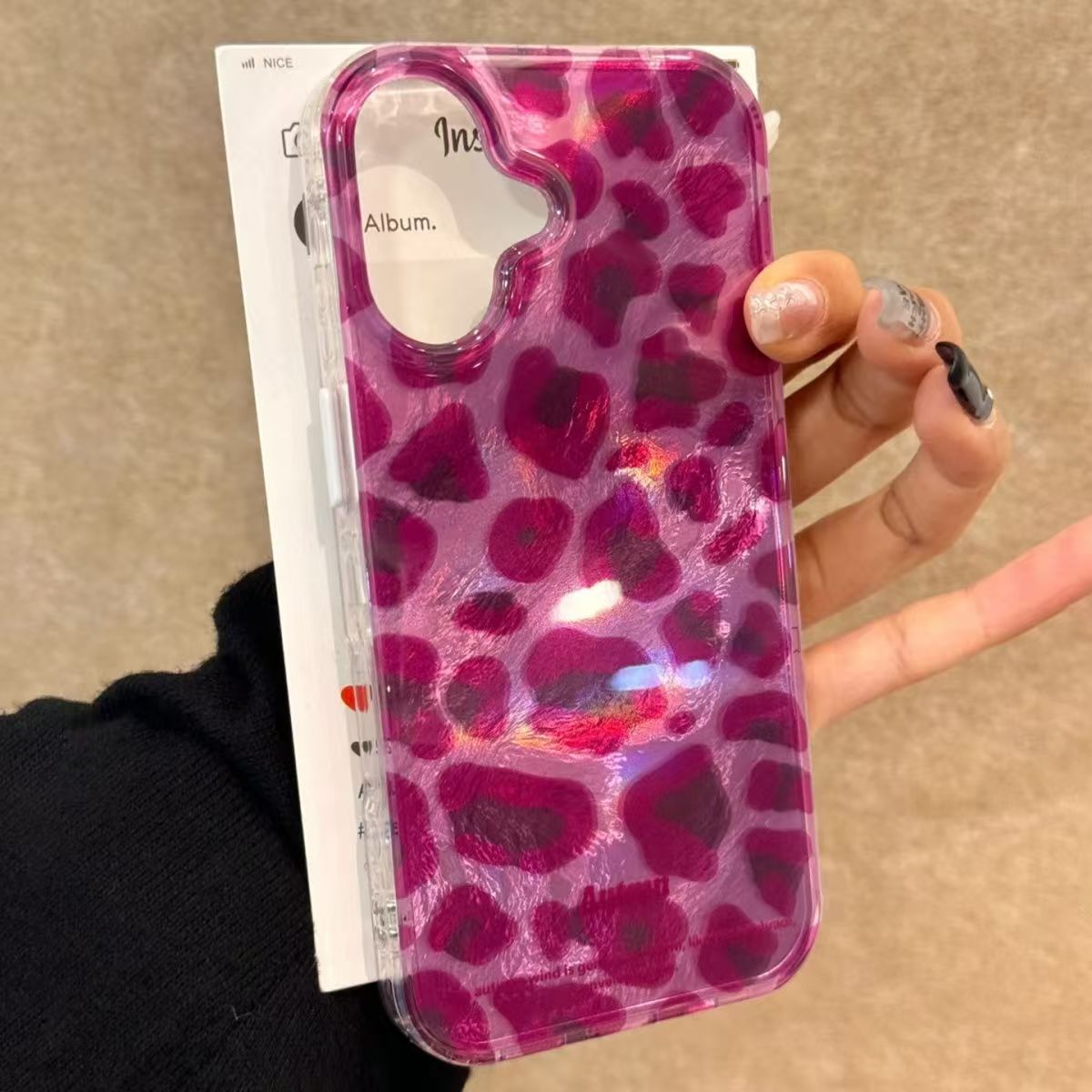 Paarse luipaardprint telefoonh - Phone Cases Leopard Print recensie en prijs