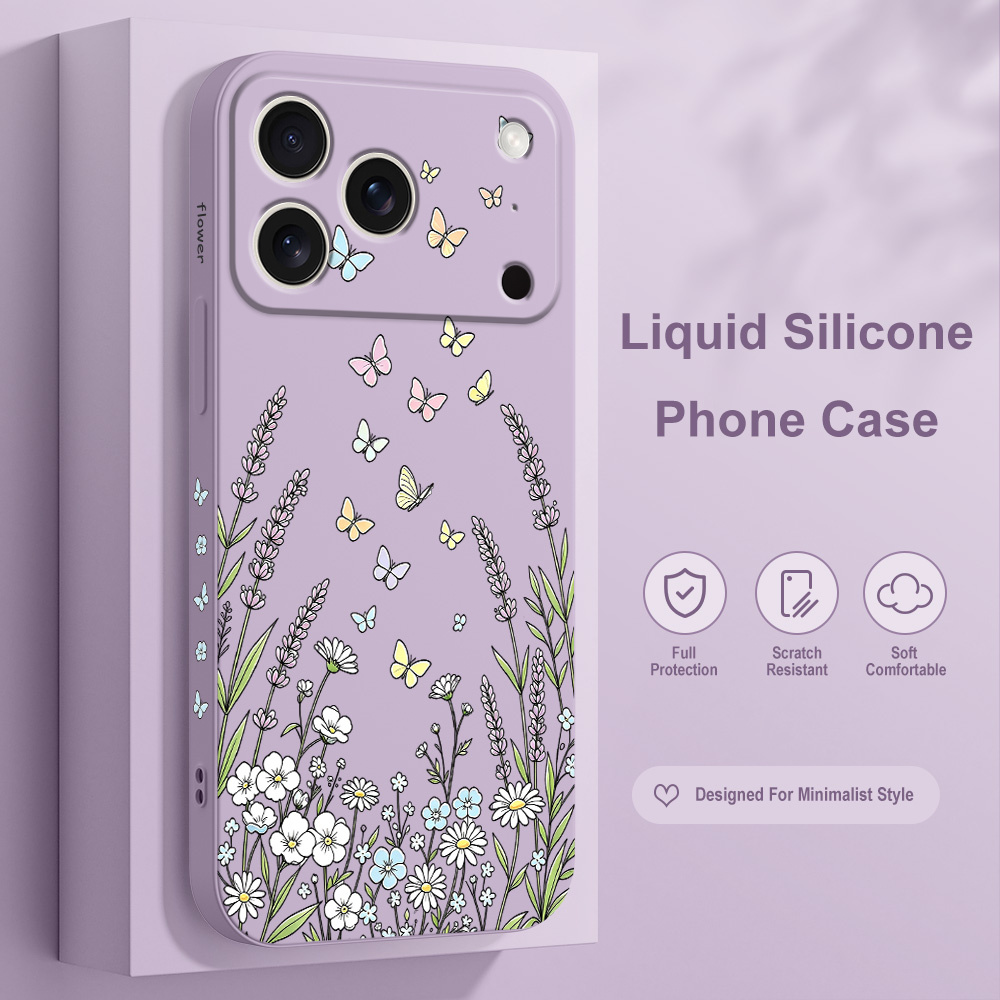 Grass Butterfly Telefoonhoesje - Silicone Liquid Case recensie en prijs