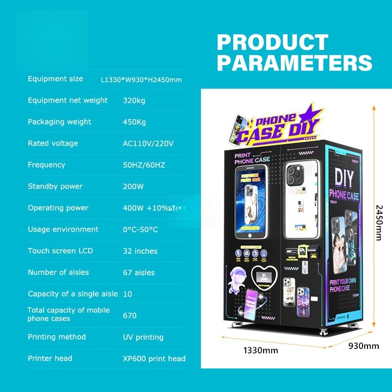 Nieuwe aanwinst mobiele telefo - Phone Cases Vending Machine recensie en prijs
