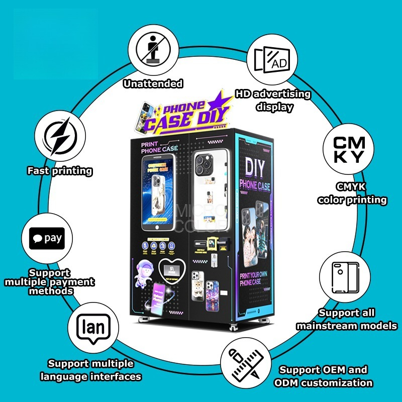 Nieuwe aanwinst mobiele telefo - Phone Cases Vending Machine recensie en prijs