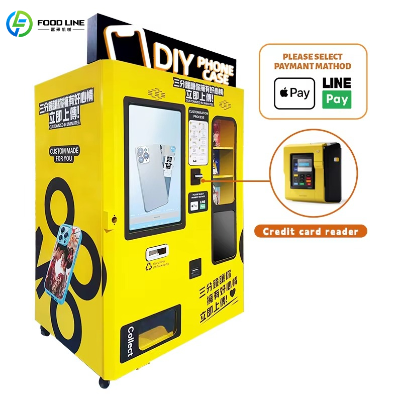 Hotselling gepersonaliseerde d - Phone Cases Vending Machine recensie en prijs