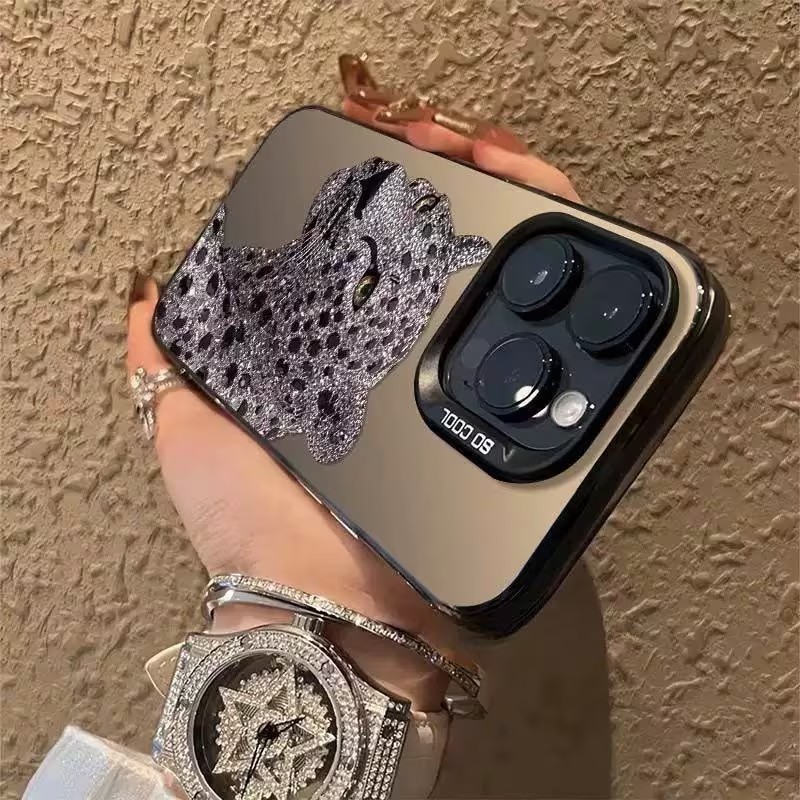 IMD Holografische Zilveren Tel - Phone Cases Leopard Print recensie en prijs
