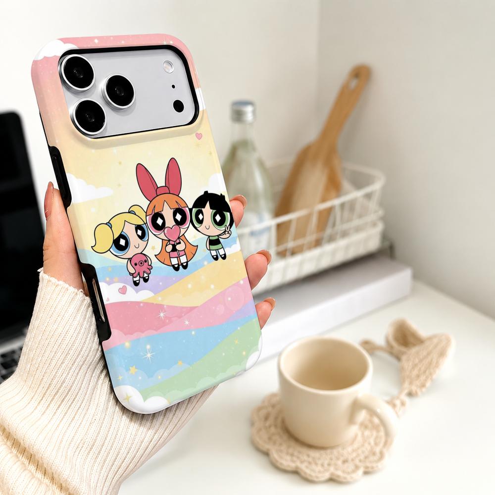 Anime P-Powerpuff Girls Telefo - Phone Cases Girly recensie en prijs