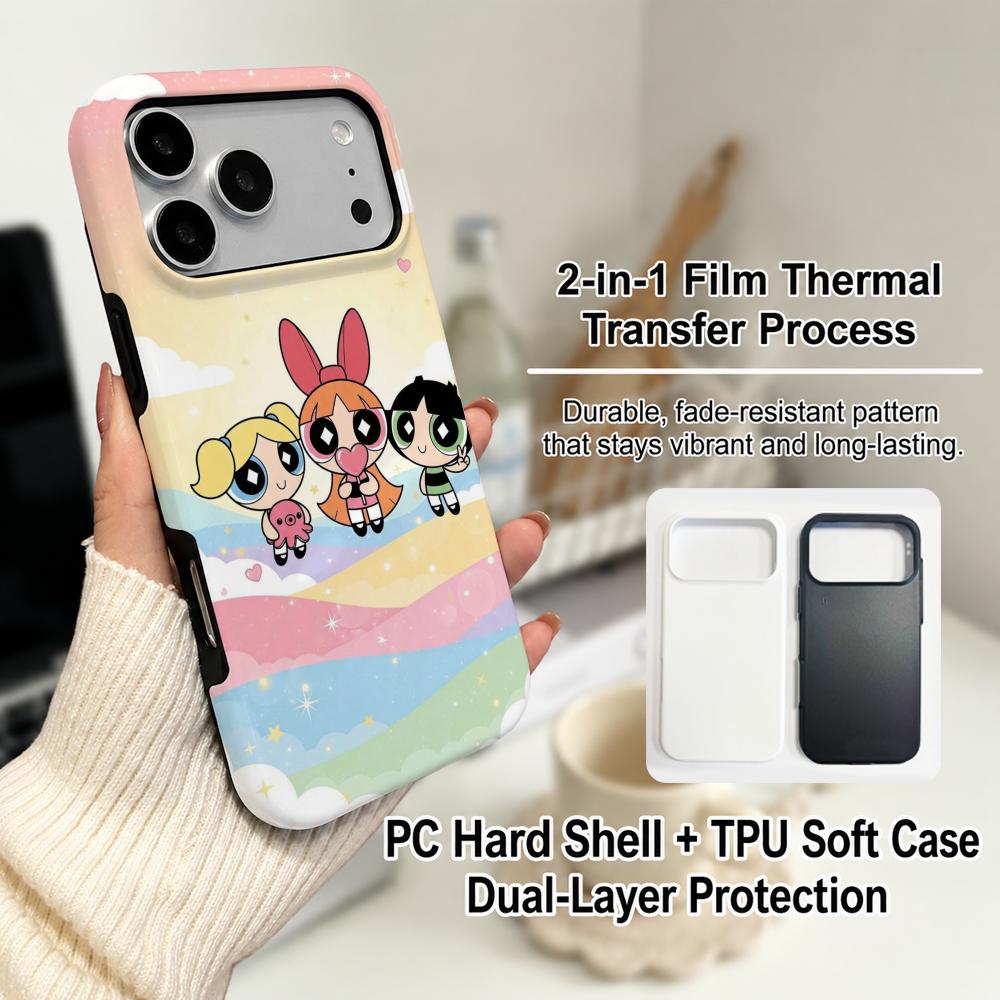 Anime P-Powerpuff Girls Telefo - Phone Cases Girly recensie en prijs
