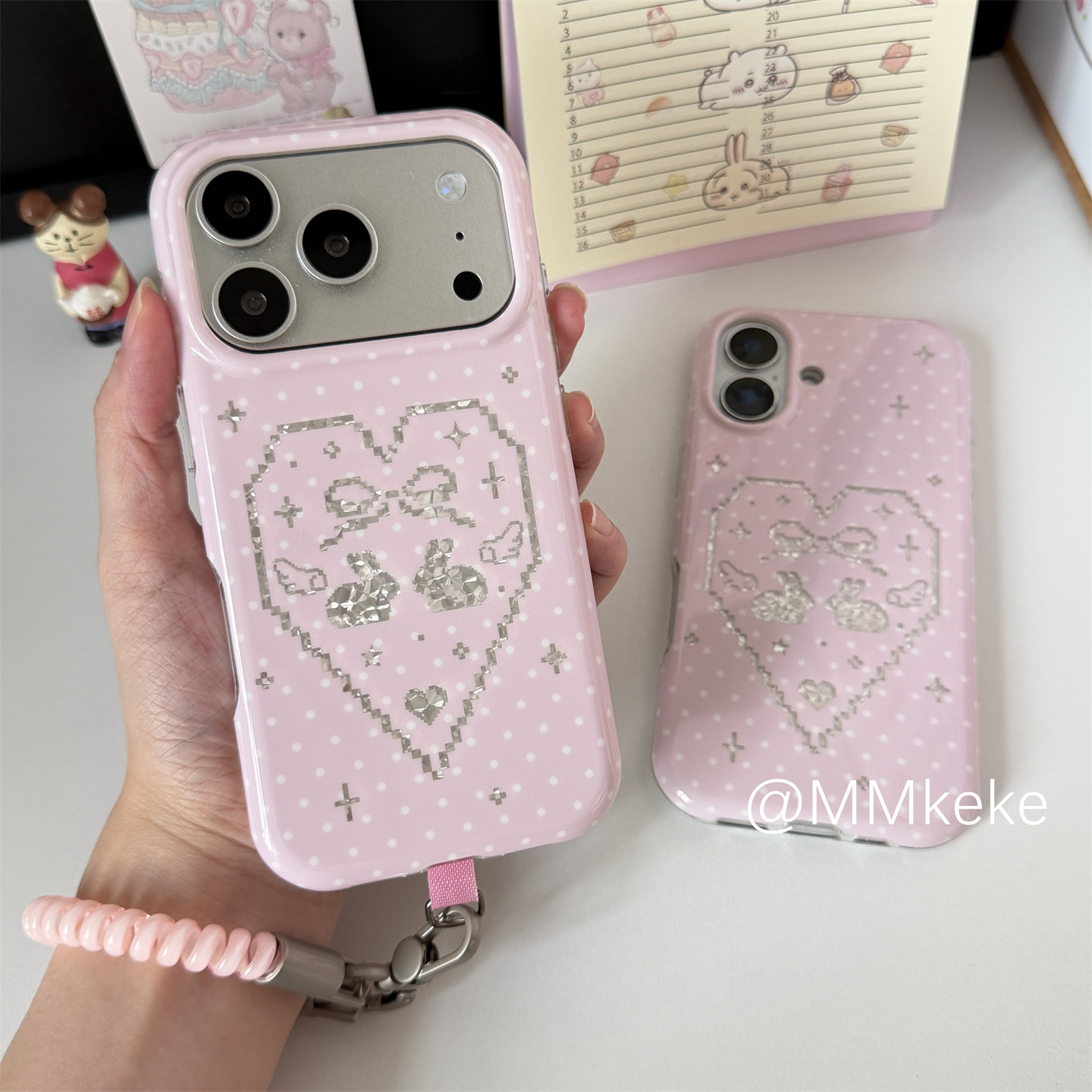 Koreaanse Ins Roze Zoete Meisj - Phone Cases Girly recensie en prijs