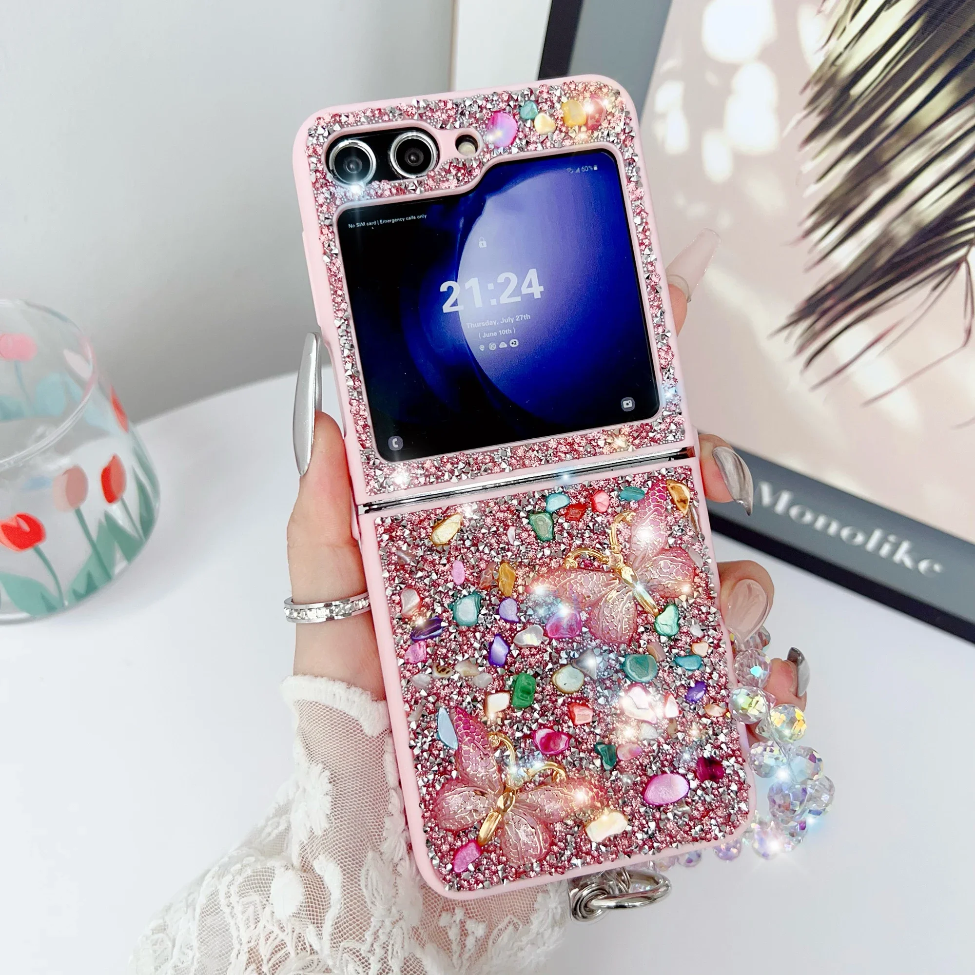 Luxe Glitter Telefoon Case Voo - Phone Cases With Straps recensie en prijs