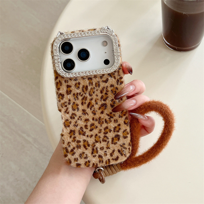 Luxe diamanten-geïnspireerde l - Phone Cases Leopard Print recensie en prijs