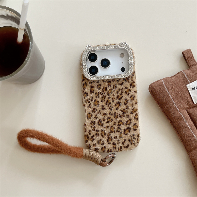Luxe diamanten-geïnspireerde l - Phone Cases Leopard Print recensie en prijs