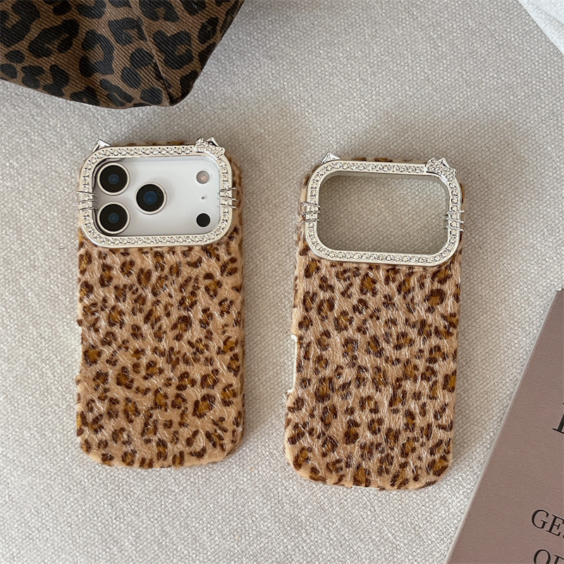 Luxe diamanten-geïnspireerde l - Phone Cases Leopard Print recensie en prijs