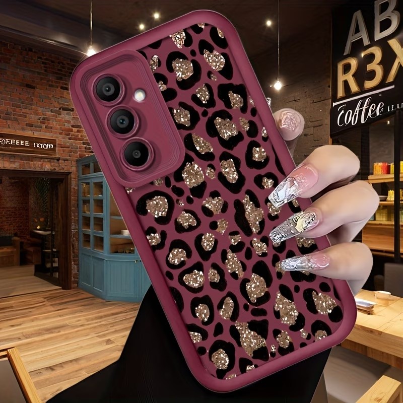 Glitter luipaardprint silicone - Phone Cases Leopard Print recensie en prijs