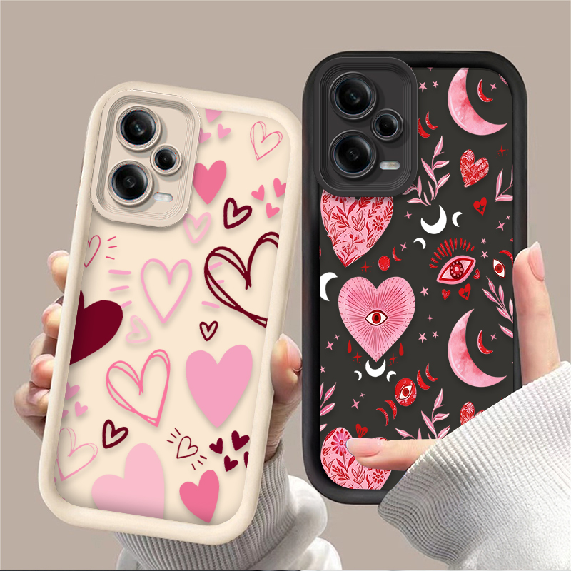 Roze hartvormige telefoonhoesj - Phone Cases Redmi recensie en prijs