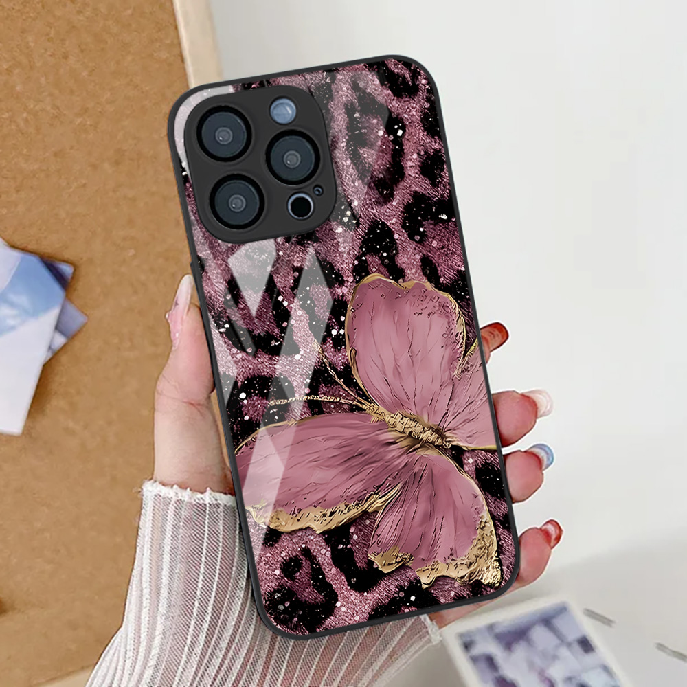 Vlinder Luipaard Print Telefoo - Phone Cases Leopard Print recensie en prijs