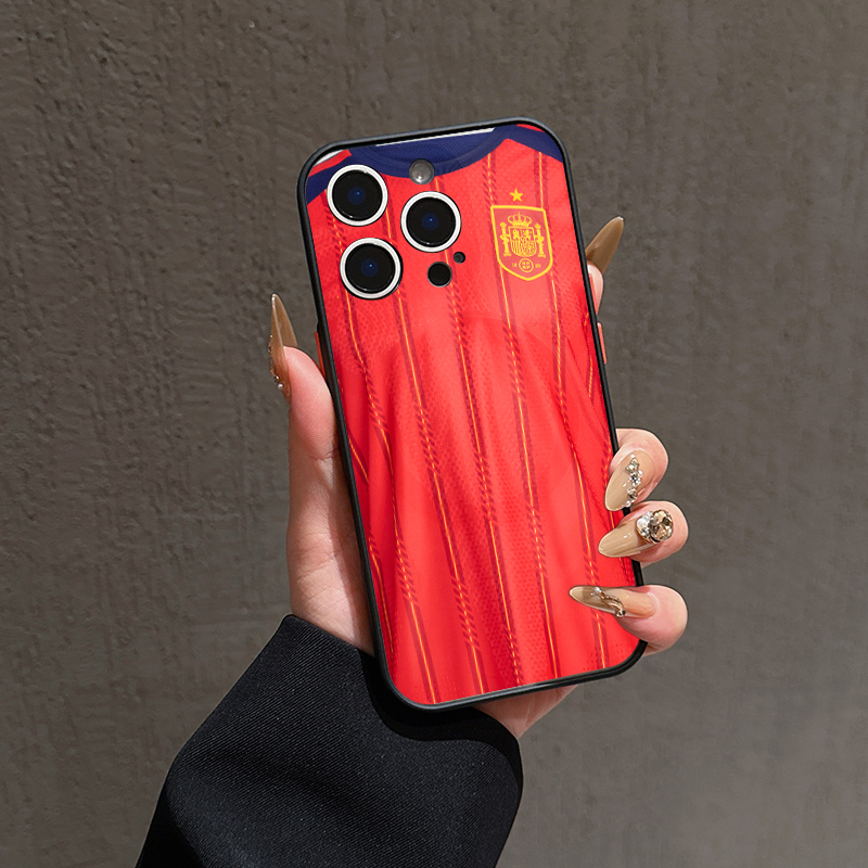 Spanje Voetbalteam Thuisshirt  - Phone Cases Jersey recensie en prijs