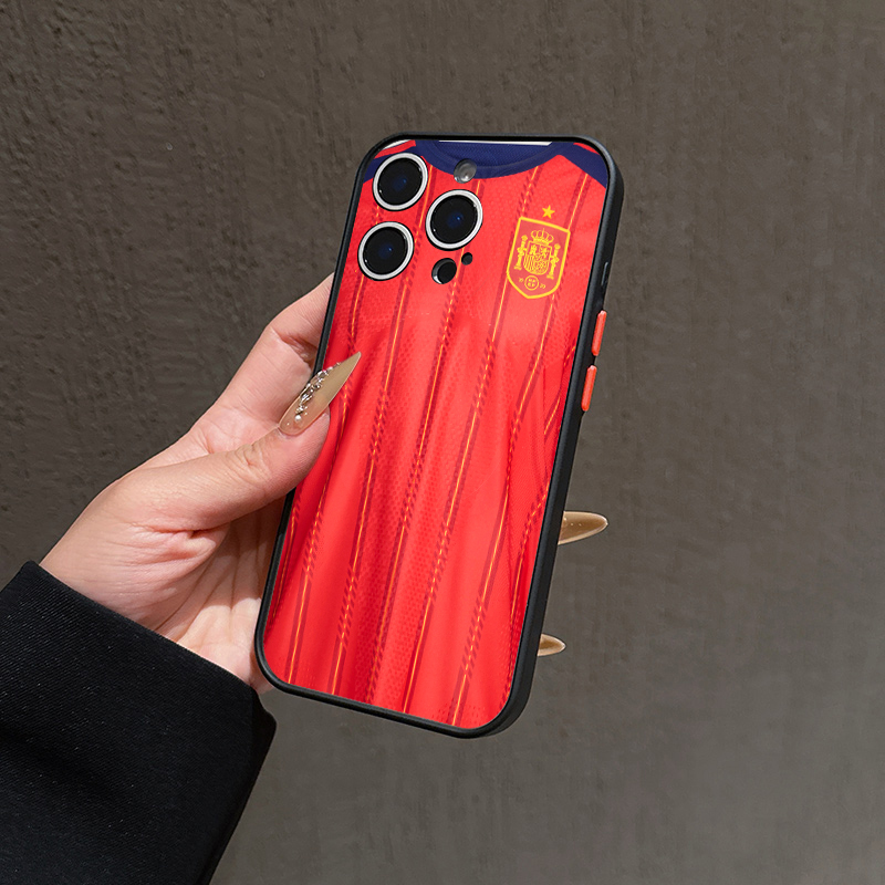 Spanje Voetbalteam Thuisshirt  - Phone Cases Jersey recensie en prijs