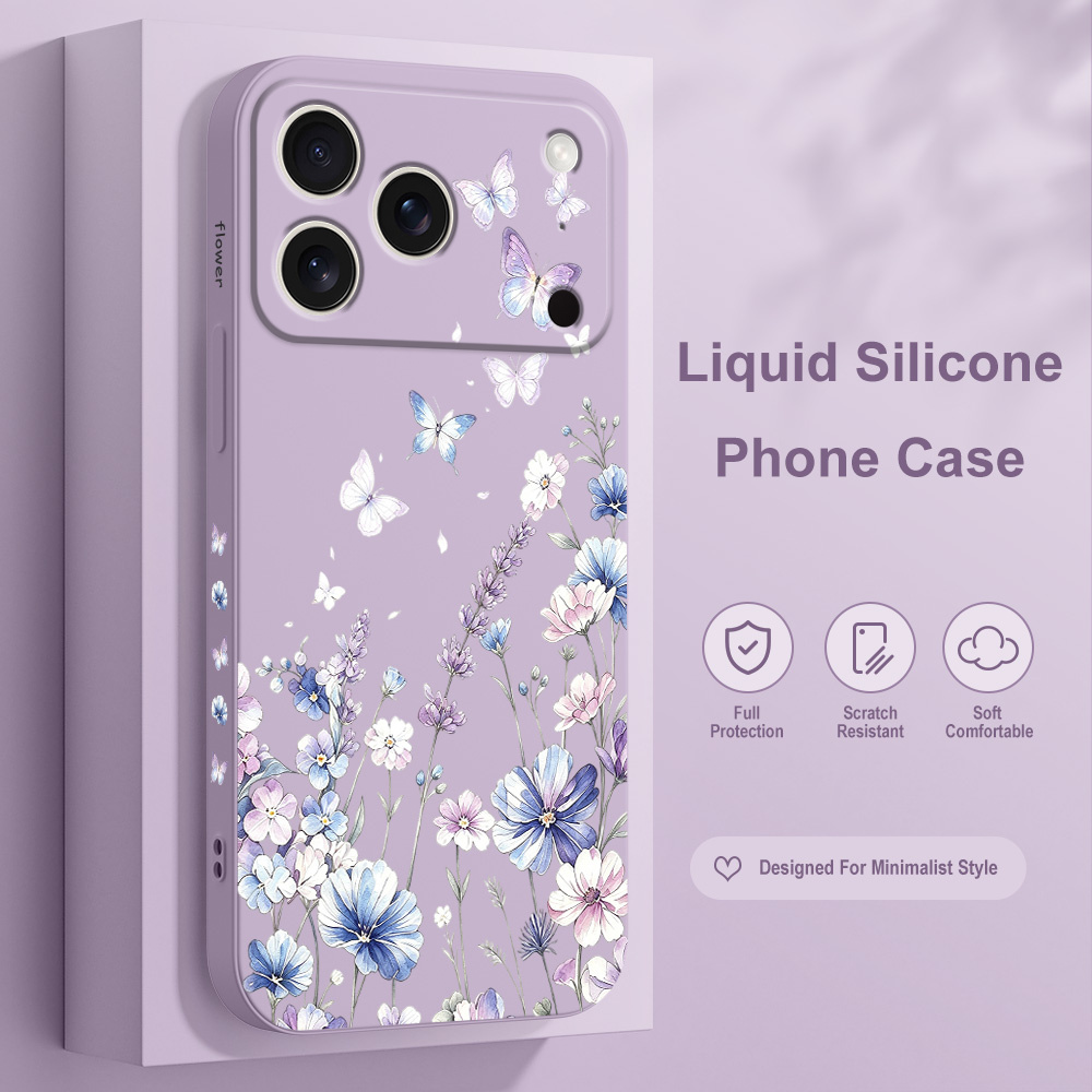 Lily Butterfly Telefoonhoesje  - Silicone Liquid Case recensie en prijs