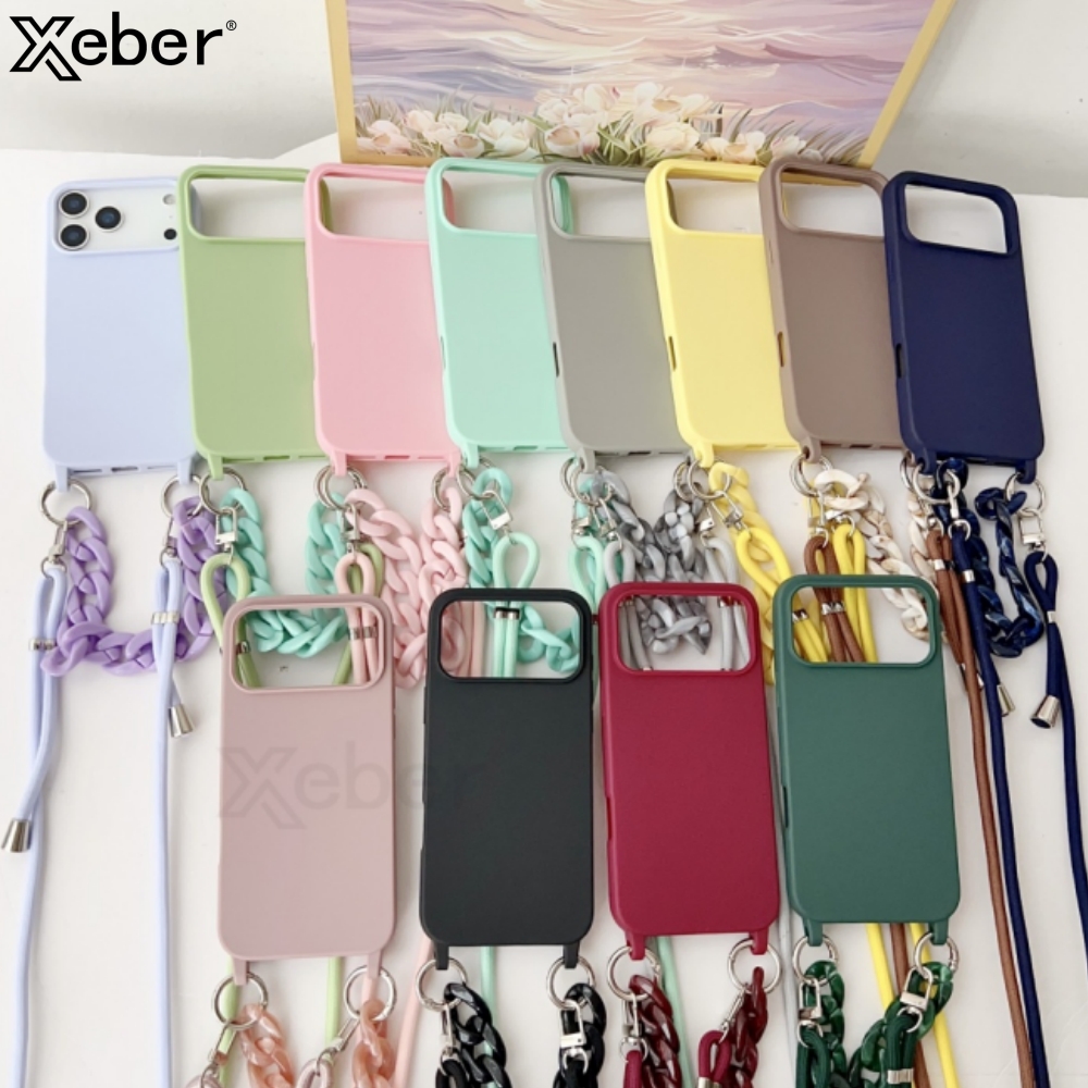 Crossbody Lanyard Acryl Armban - Silicone Liquid Case recensie en prijs
