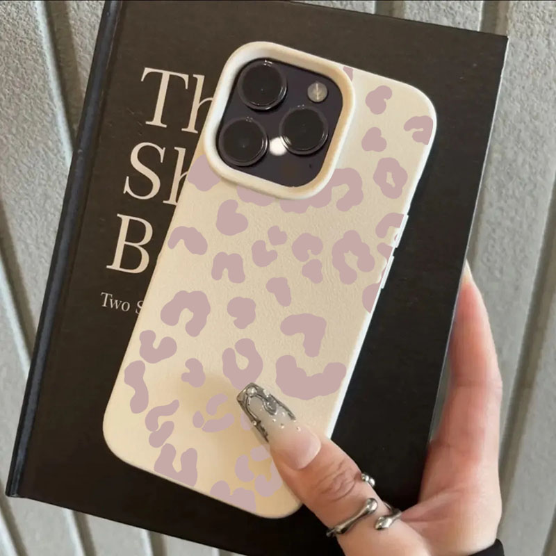 Roze Luipaard Print Lichee Pat - Phone Cases Leopard Print recensie en prijs