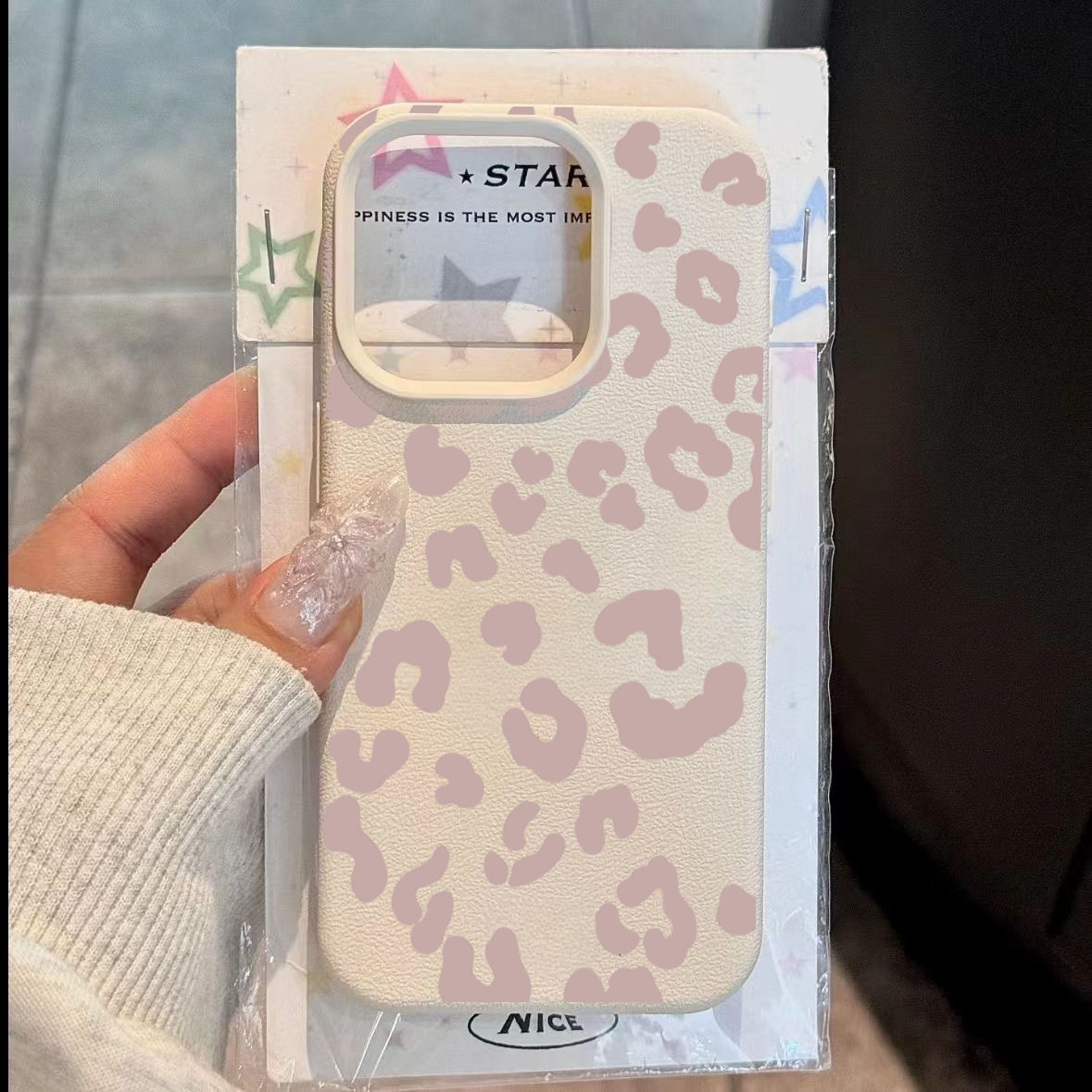 Roze Luipaard Print Lichee Pat - Phone Cases Leopard Print recensie en prijs
