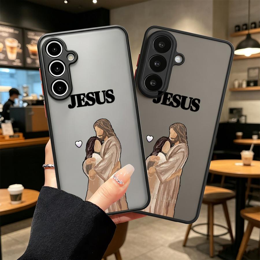Cartoon Jezus Omhelzing Telefo - Phone Cases Jesus recensie en prijs