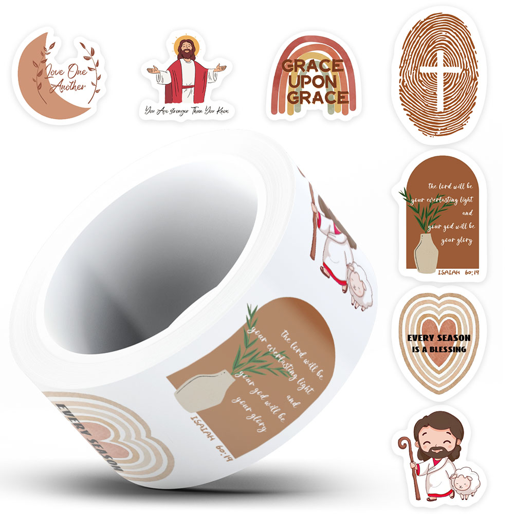500 stuks Jezus Bijbel Sticker - Phone Cases Jesus recensie en prijs