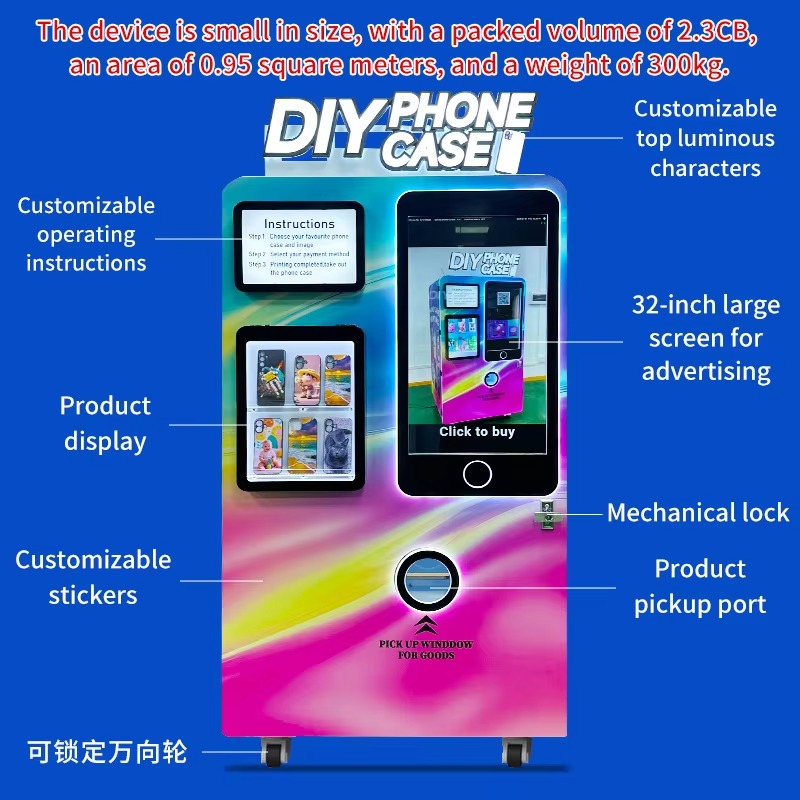 Automatische, geavanceerde mob - Phone Cases Vending Machine recensie en prijs