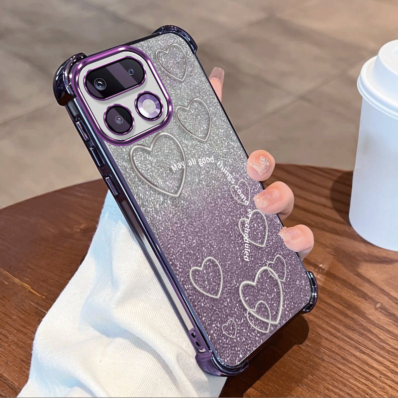 Glitter Plating Beschermhoes V - Glitter Shockproof Case recensie en prijs