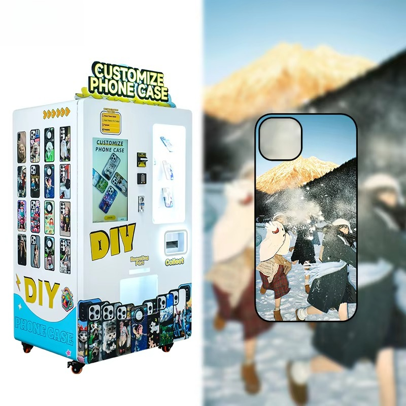 Automatische DIY telefoonhoesj - Phone Cases Vending Machine recensie en prijs