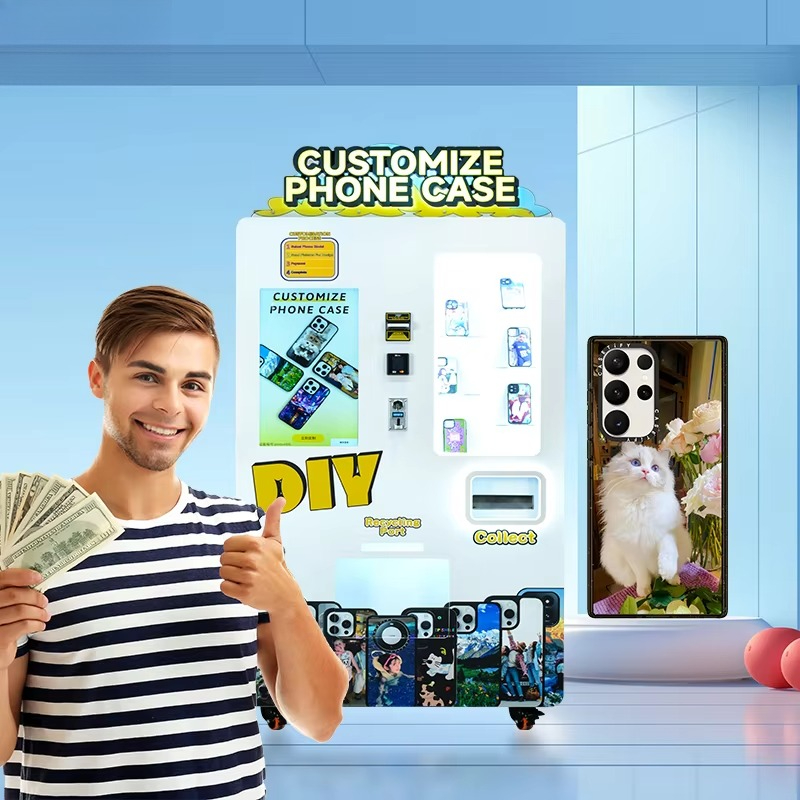 Automatische DIY telefoonhoesj - Phone Cases Vending Machine recensie en prijs