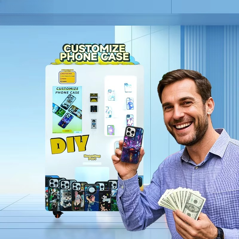 Automatische DIY telefoonhoesj - Phone Cases Vending Machine recensie en prijs