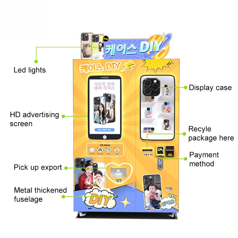 Automatische Intelligente UV-t - Phone Cases Vending Machine recensie en prijs